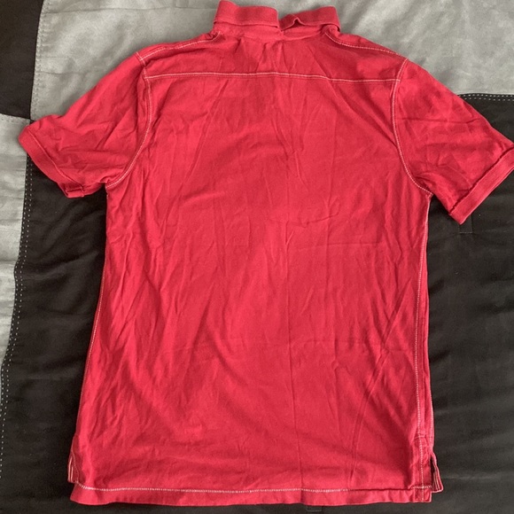Arizona Jeans deep red A75 polo shirt - Picture 7 of 15